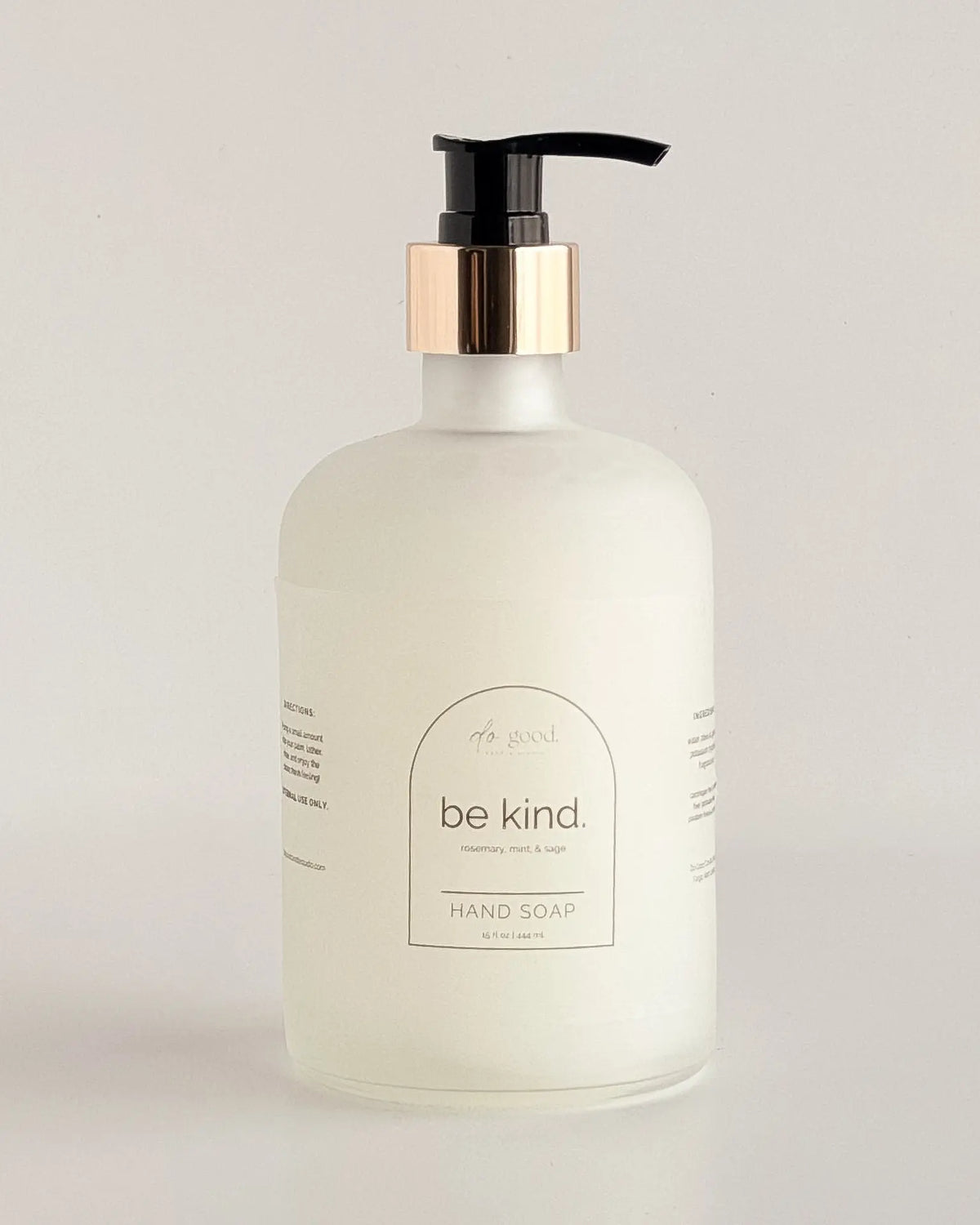 Be Kind. Liquid Hand Soap Do Good Candle Studio