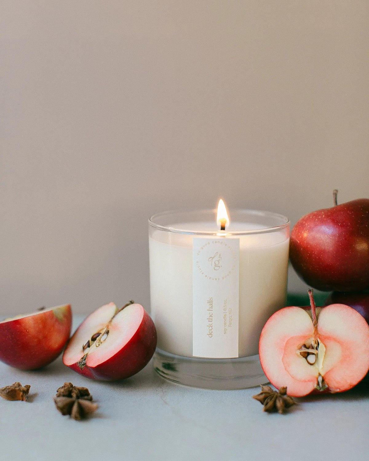 Deck the Halls | Sweet & Spicy Holiday Non-Toxic Soy Candle Do Good Candle Studio