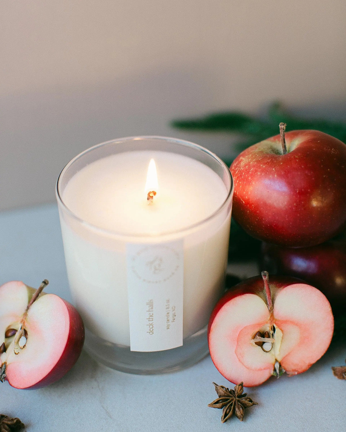 Deck the Halls | Sweet & Spicy Holiday Non-Toxic Soy Candle Do Good Candle Studio