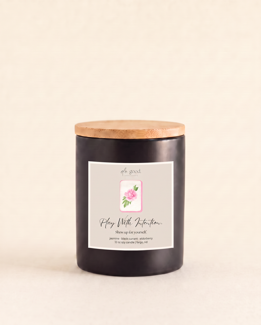 Flower β Mahjong Tile Collection Candle