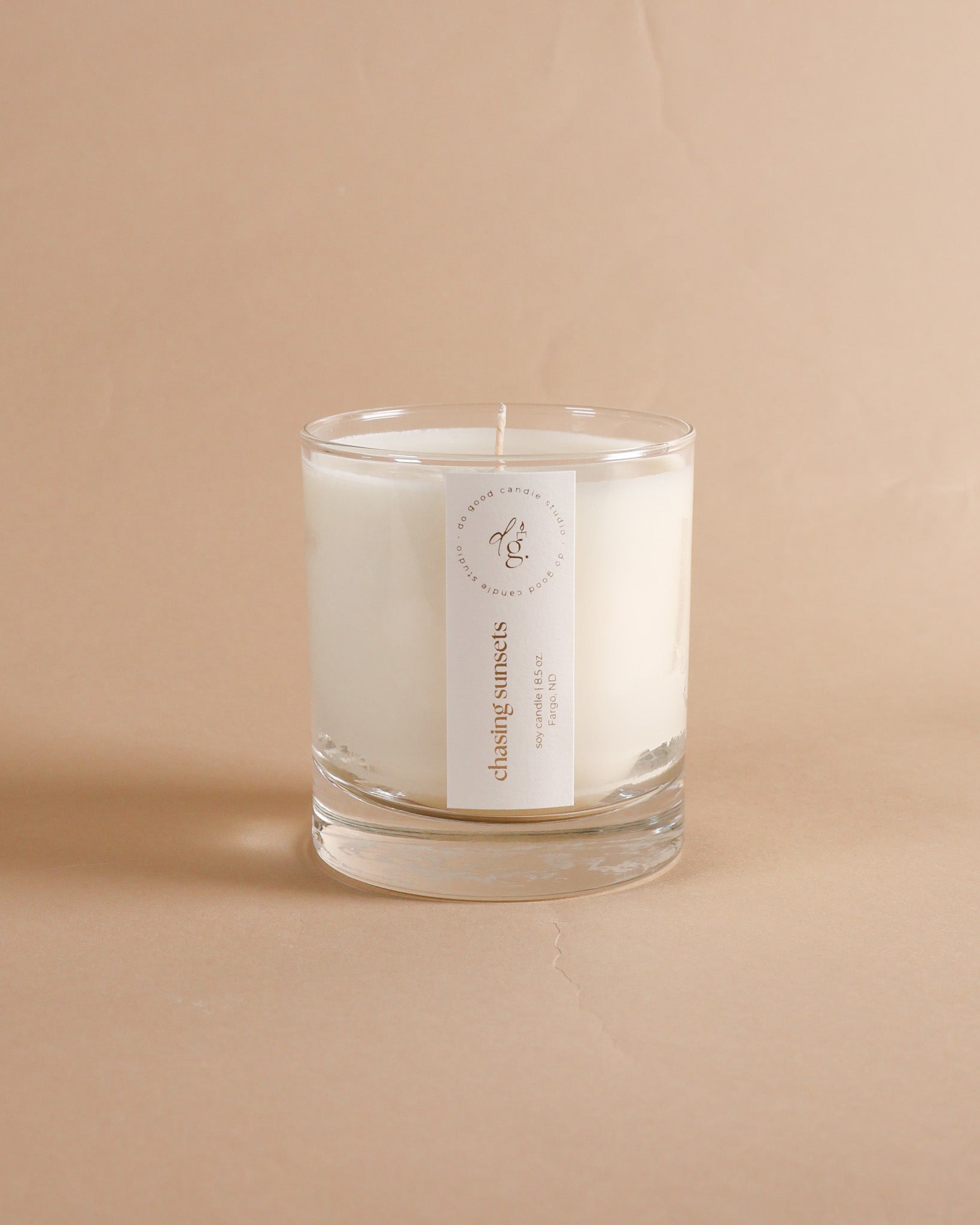 Chasing Sunsets | Summer Collection | Non-Toxic Soy Candle do good adventures