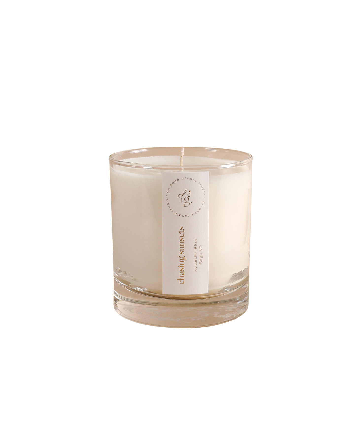Chasing Sunsets | Summer Collection | Non-Toxic Soy Candle do good adventures