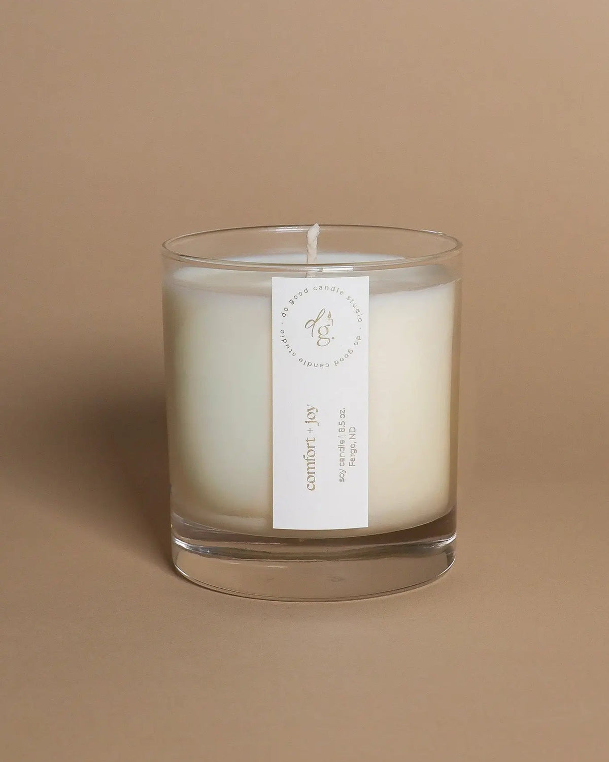 Comfort + Joy | Holiday Non-Toxic Soy Candle | Almond, Buttercotch, Bourbon Do Good Candle Studio