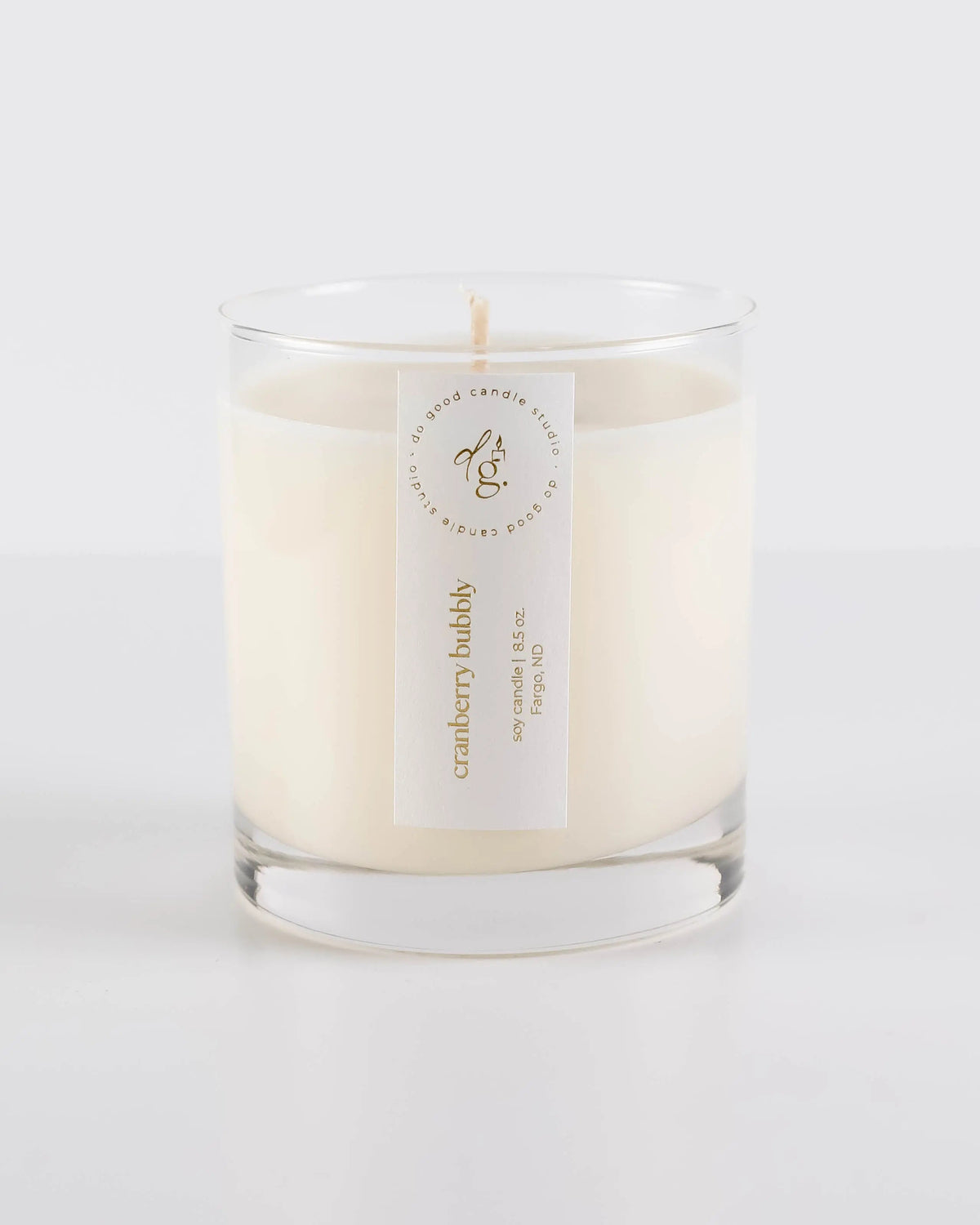 Cranberry Bubbly | 100% Soy Wax Fall Candle | Non-Toxic Do Good Candle Studio