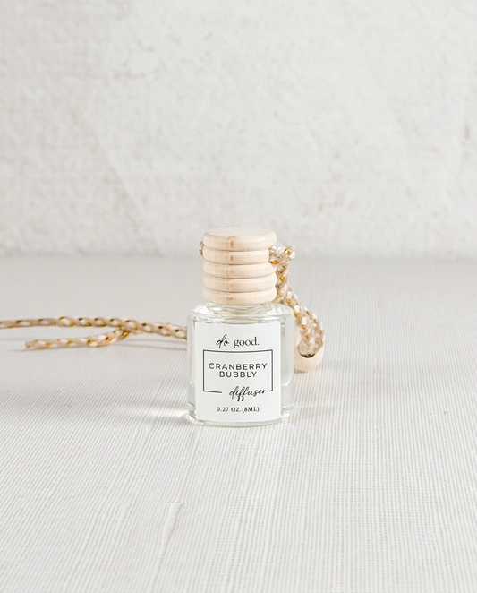Cranberry Bubbly Car Diffuser | Fall Scented Car Air Freshener