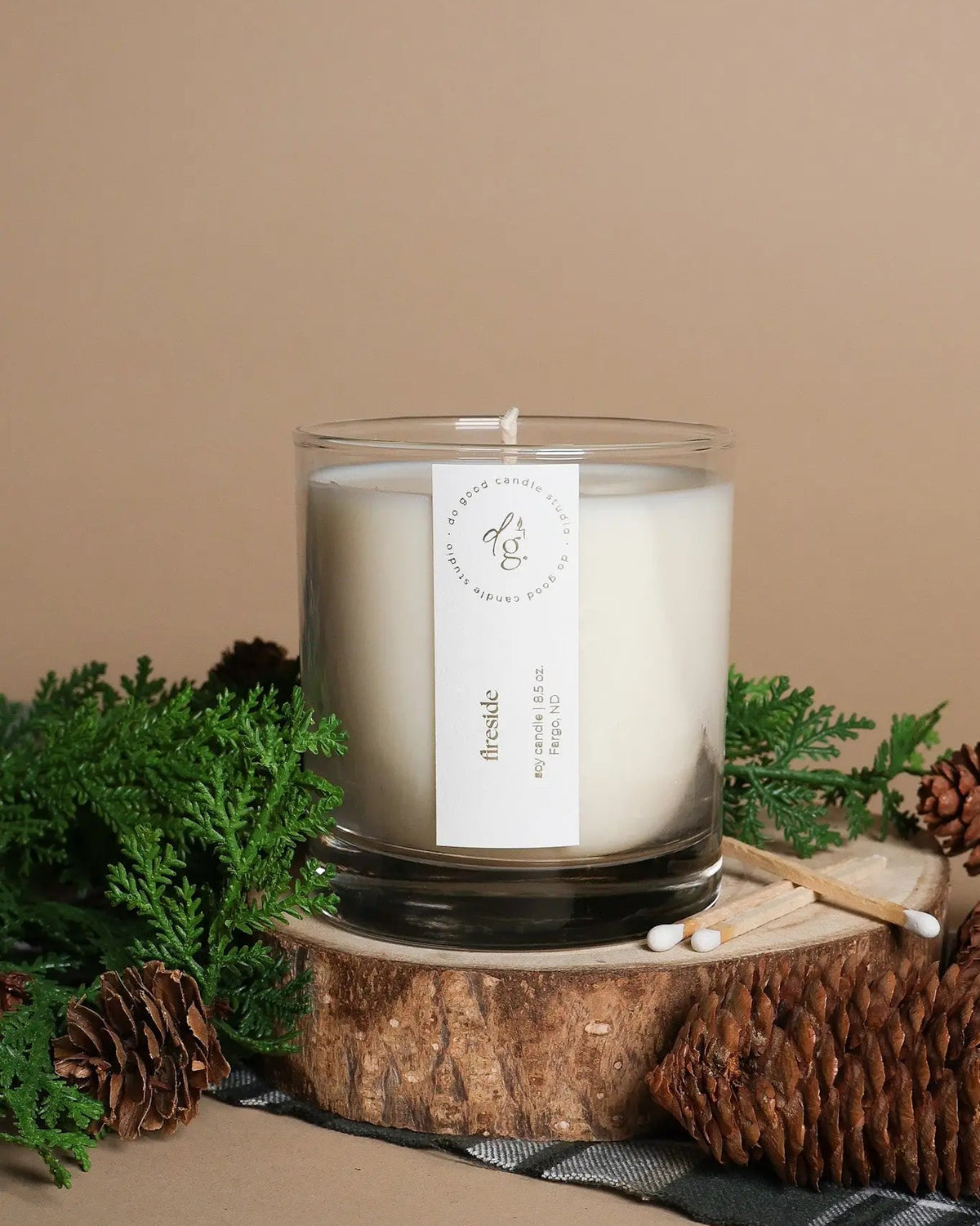 Fireside | Holiday Collection Soy Candle Do Good Candle Studio