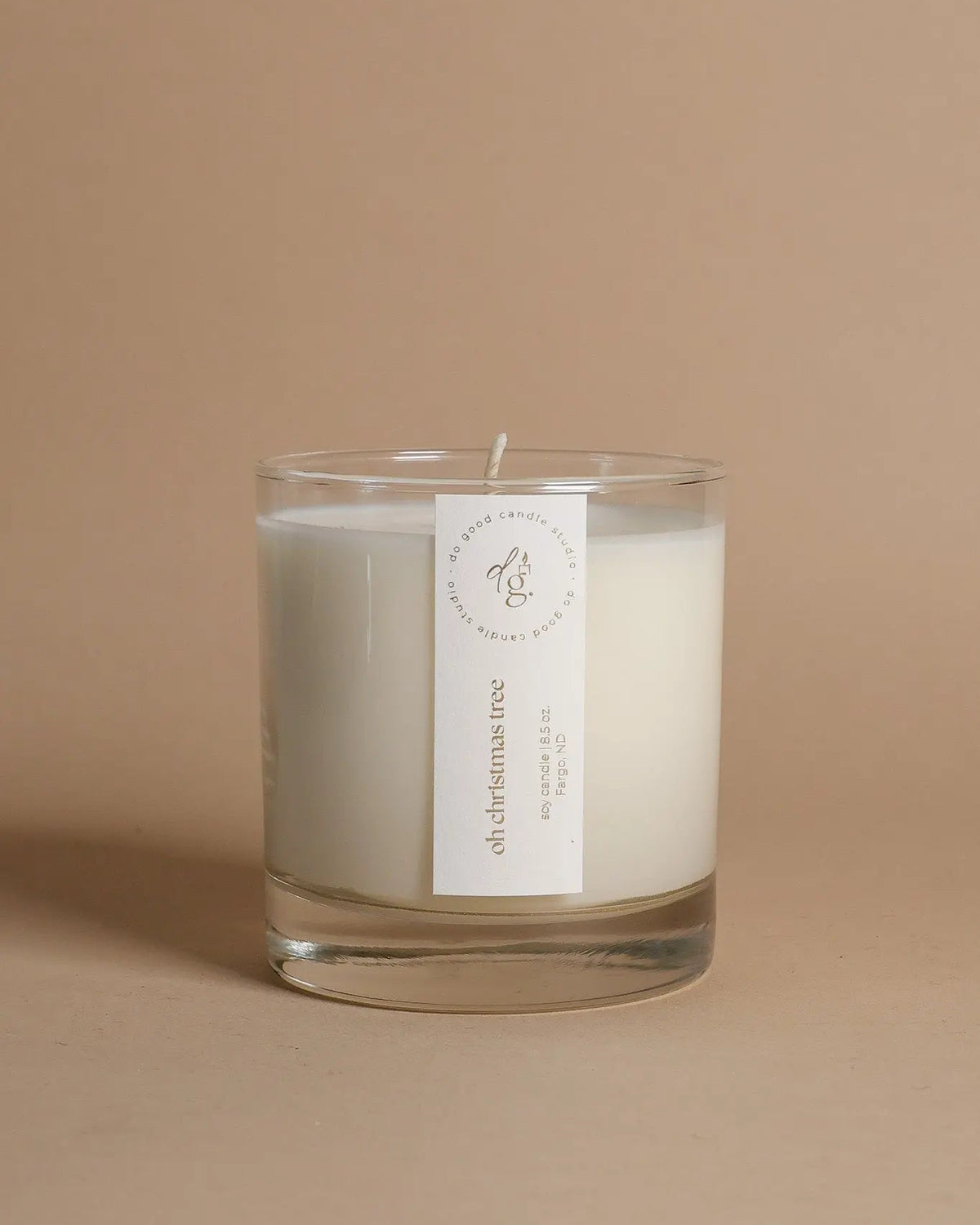 Oh Christmas Tree | Fraser Fir Scented Holiday Candle | Non-Toxic Soy Candle Do Good Candle Studio