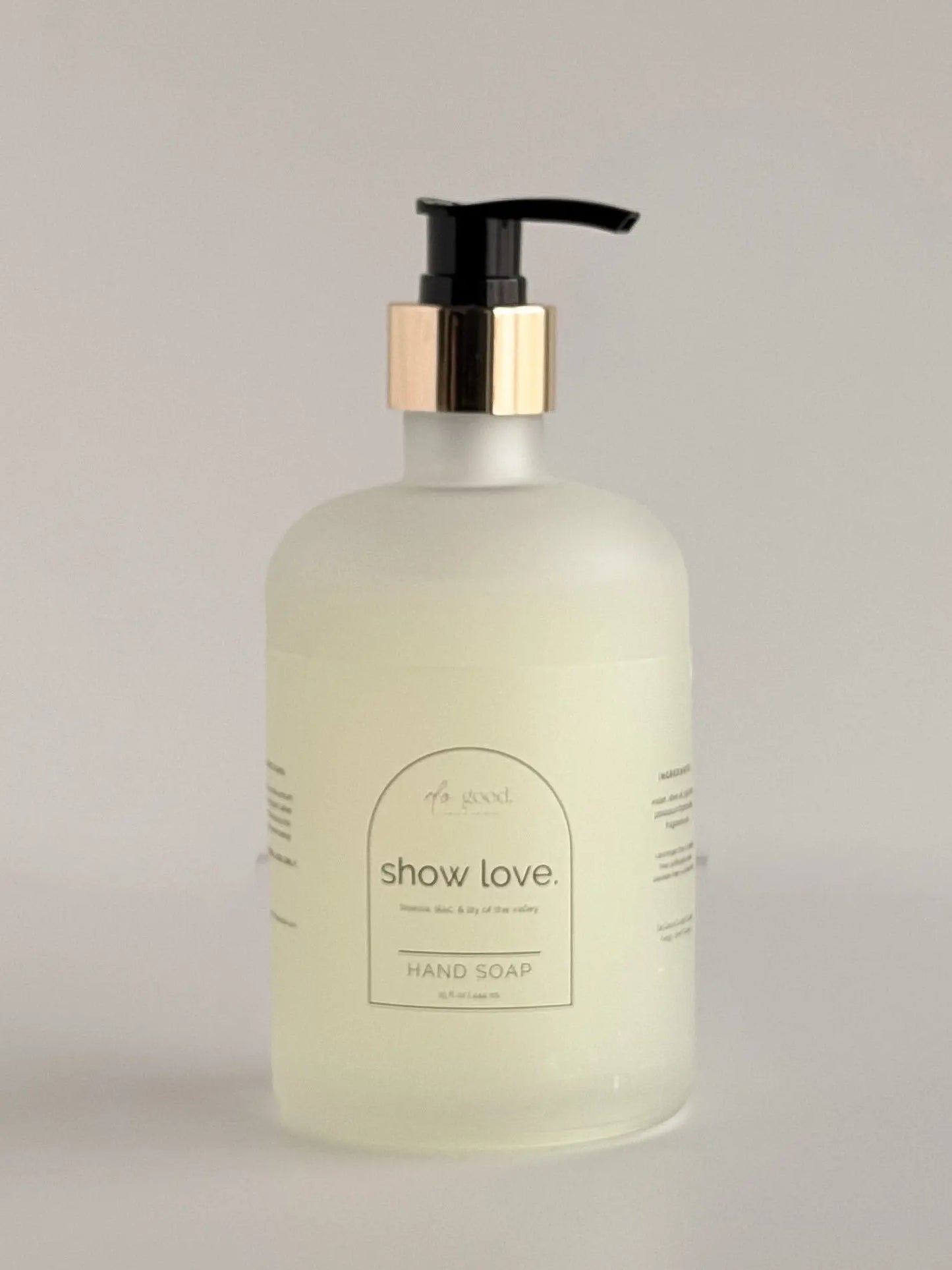 Show Love. Liquid Hand Soap Do Good Candle Studio
