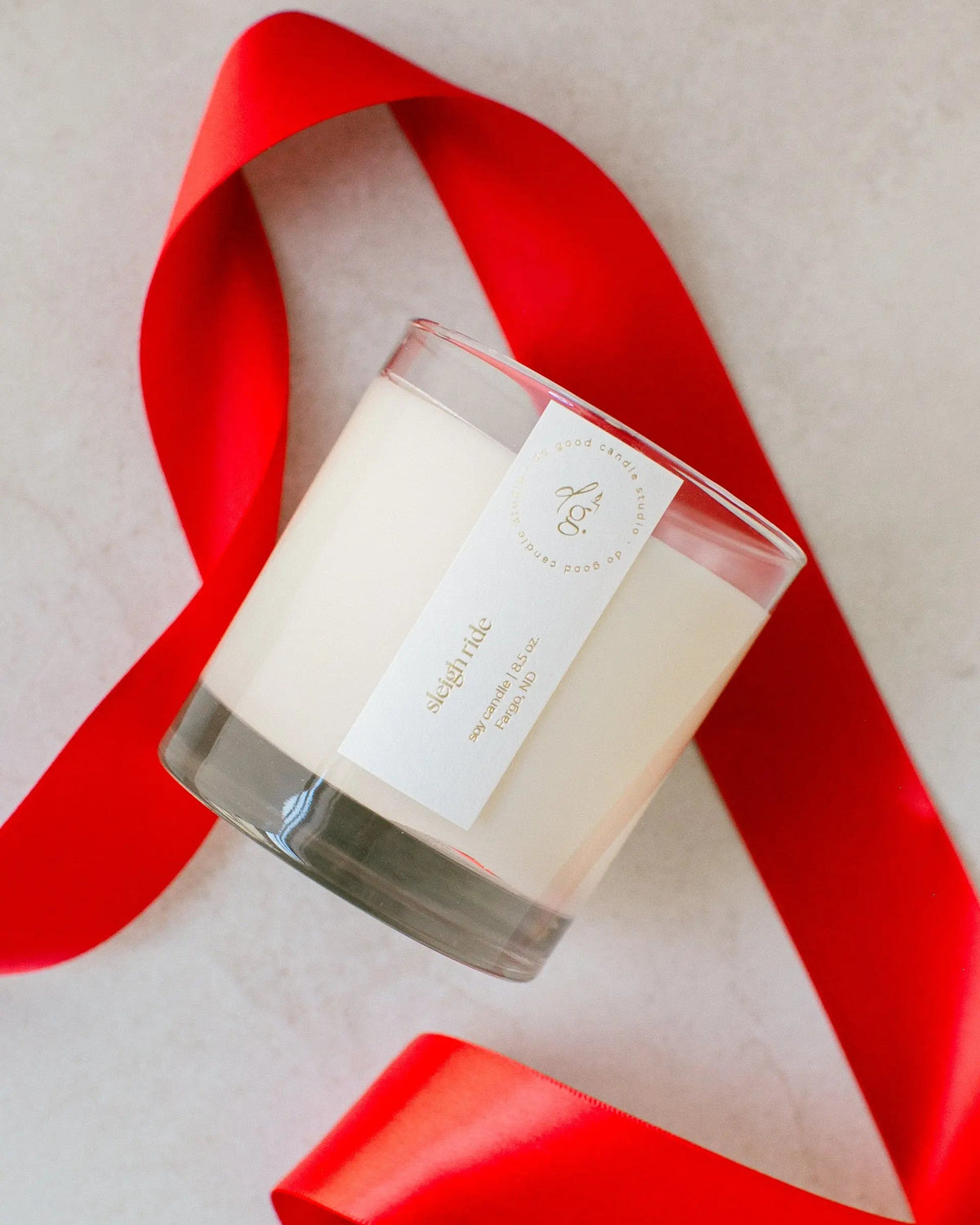 Sleigh Ride | Woodsy, Fresh Holiday Candle | Non-Toxic Soy Do Good Candle Studio