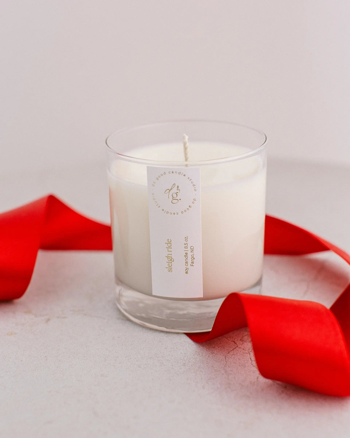 Sleigh Ride | Woodsy, Fresh Holiday Candle | Non-Toxic Soy Do Good Candle Studio