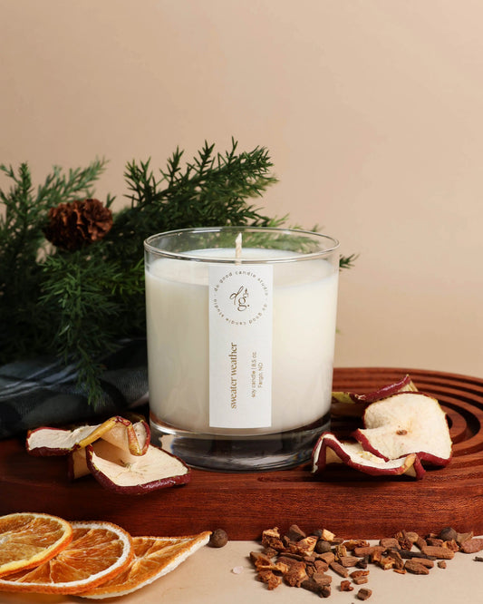 Sweater Weather | Fall Collection | Non-Toxic Soy Candle Do Good Candle Studio