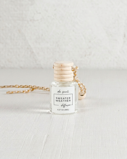 Sweater Weather Car Diffuser | Fall Scented Car Air Freshener