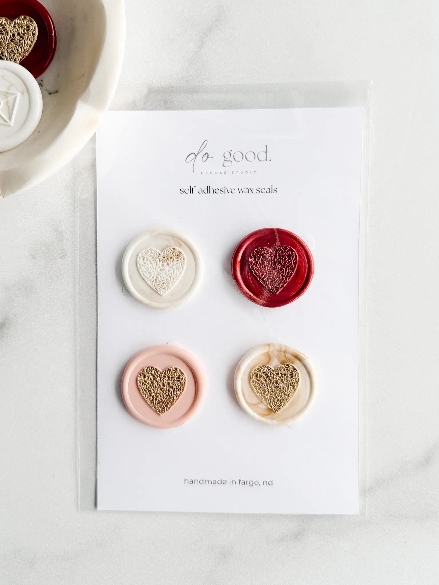 Love Wax Seals Do Good Candle Studio